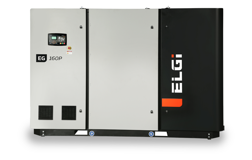 Sistema de filtragem e arrefecimento do compressor ELGi Série EG 125 a 200 HP