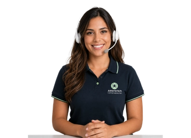 Atendente da Arsystem para assistência técnica ELGi