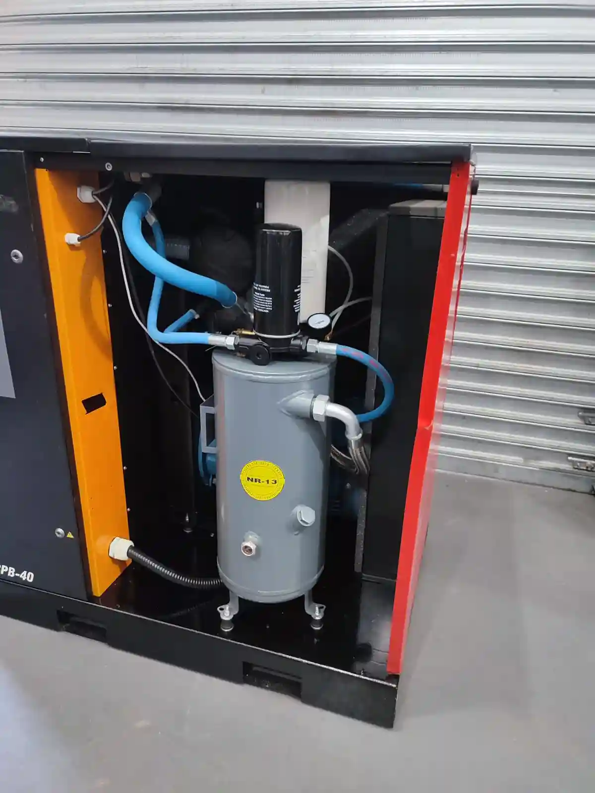 Compressor depois da recuperação