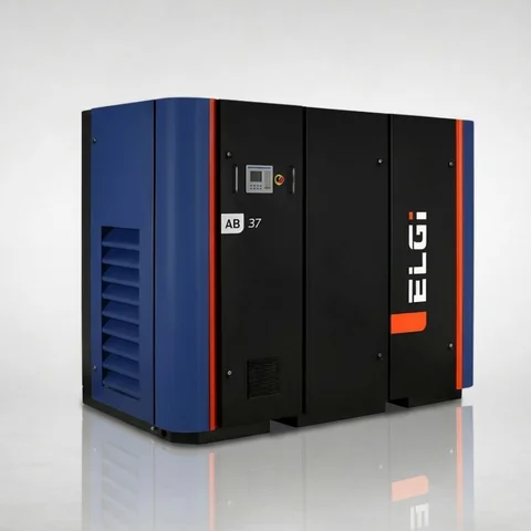 Compressor ELGi Série AB isento de óleo com injeção de água