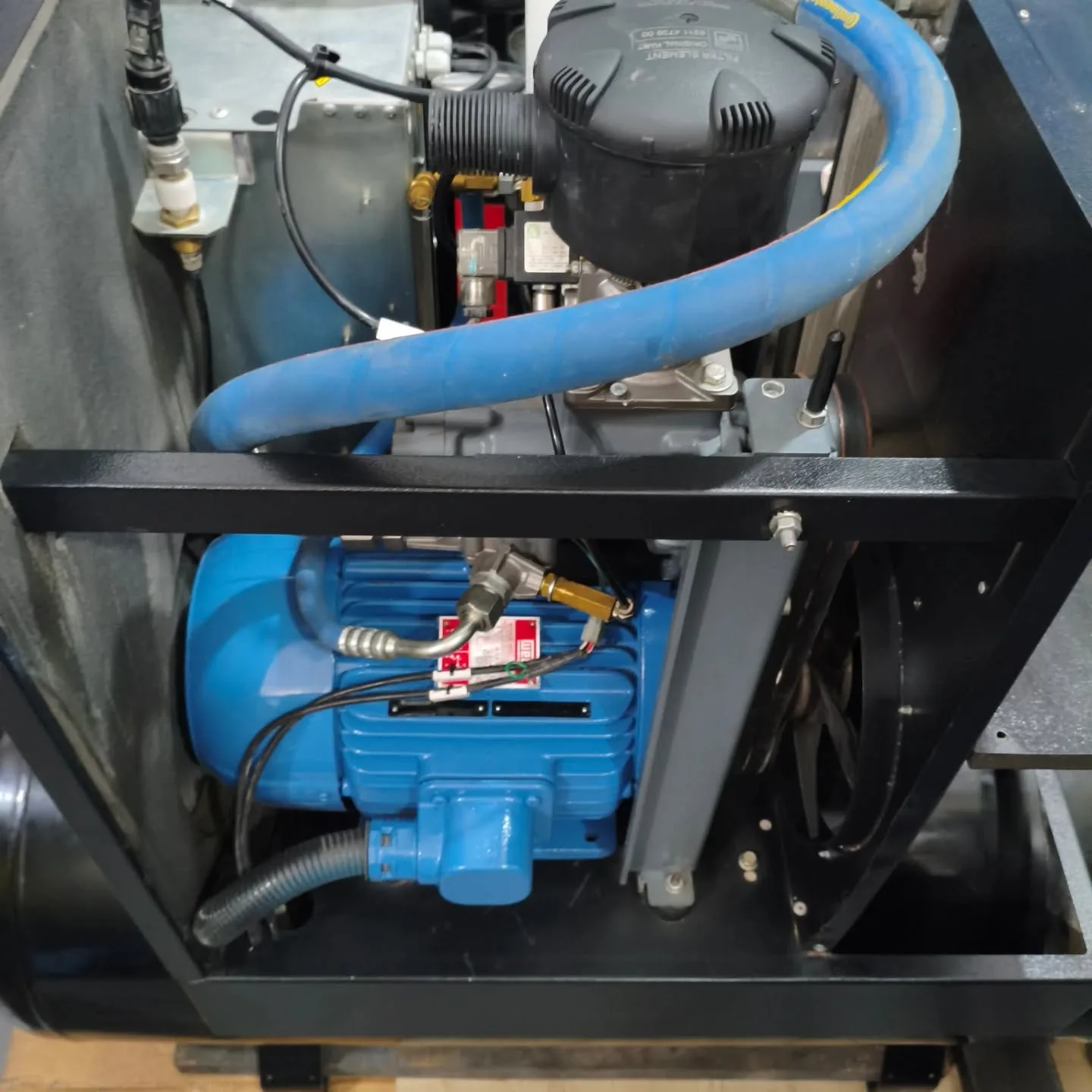 Reforma técnica de compressor industrial