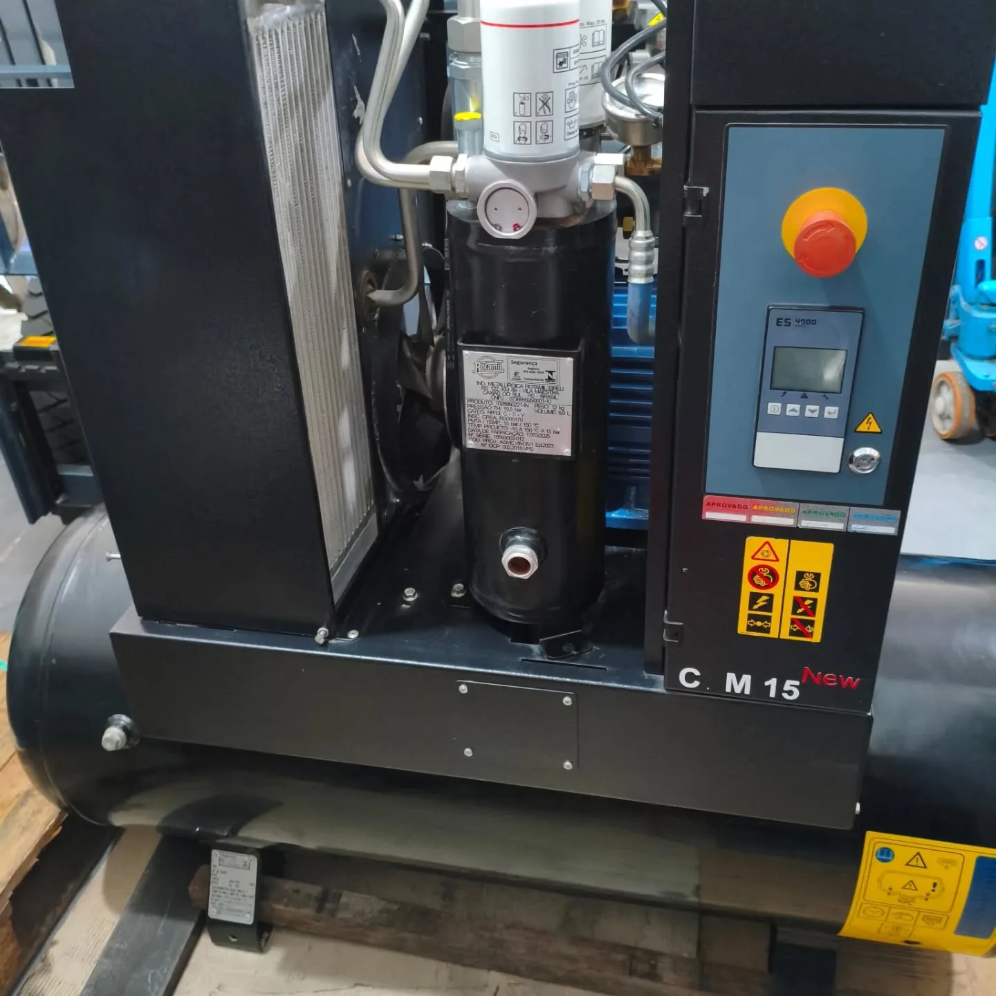 Retrofit de compressor de parafuso